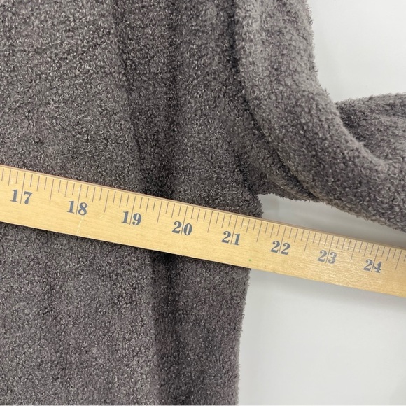 Barefoot Dreams Cozychic Lite Brown Cardigan Sweater L/XL Style 903 - Picture 6 of 6